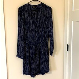 Dalia Navy Dress